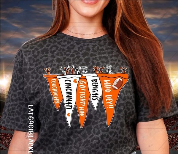 Cincinnati Bengals Who Dey Pennants